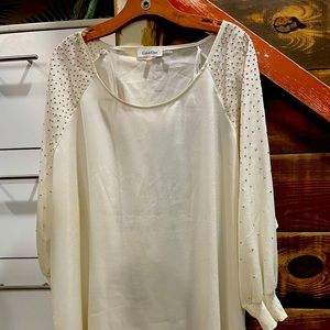 Calvin Klein Embellished Blouse